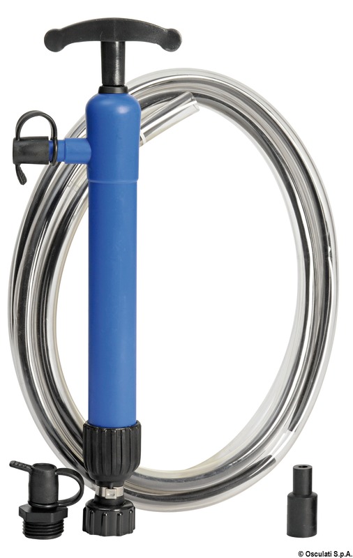 Hand pump for oil suction 390-mm pipe
