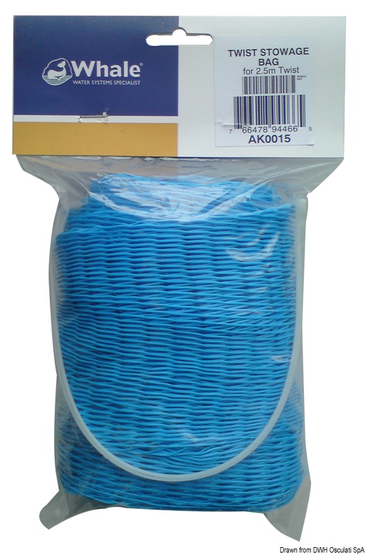 Whale shower hose housing bag