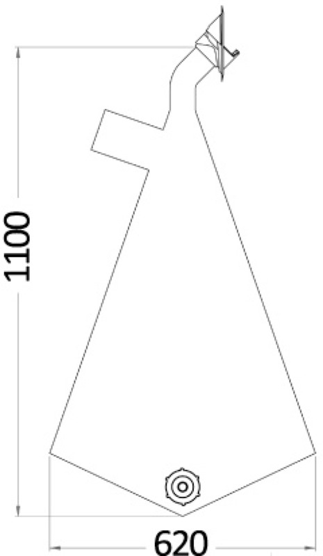 PVC bag for Saturn shower 15.470.1x