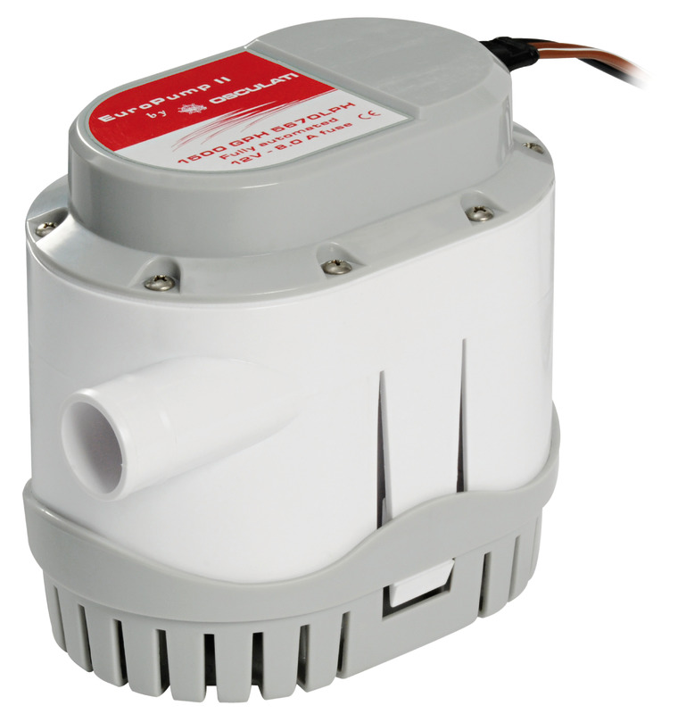 Europump II automatic pump 12 V 128 l/min