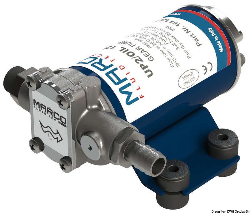 MARCO electric gear pump for oil change 12 V