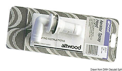 Spray head for Attwood aerator pumps
