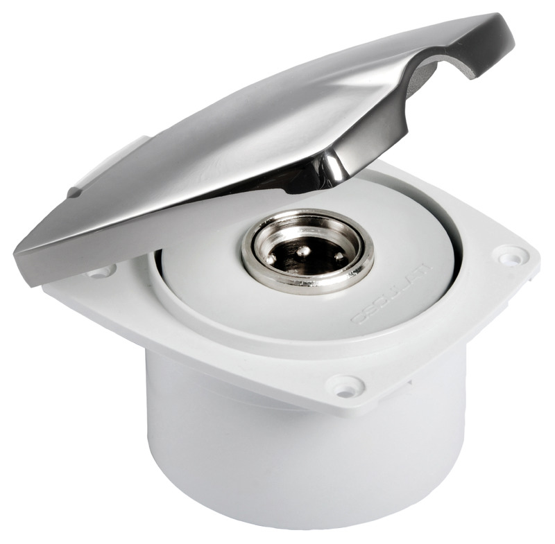 New Edge SS water plug for deck washing