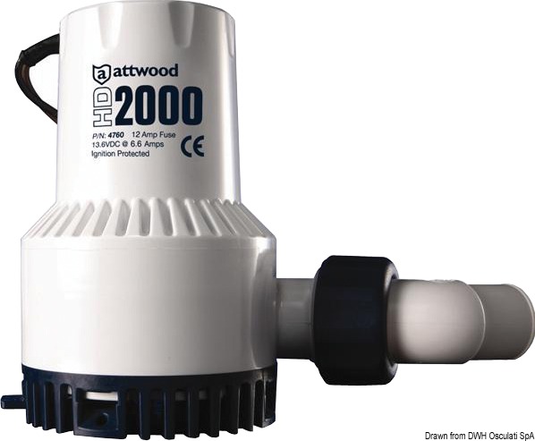 Attwood Heavy Duty bilge pump 24 V 3.5 A