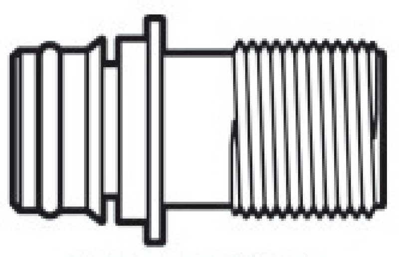 Europump plug-in quick fitting straight 1/2"
