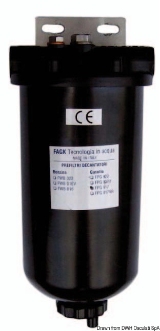 Purifying pre-filter 3/8" 150 micron
