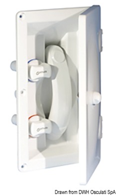 Whale flush mount shower cold/hot water
