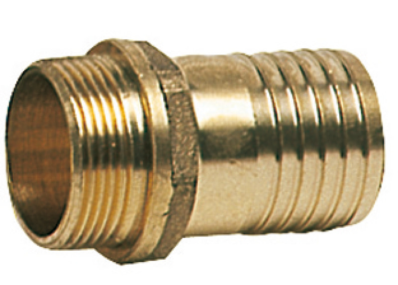 Cast brass male hose adaptor 3/8" x 15 mm