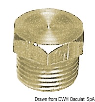Plug male thread 3/8"