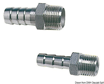 Male hose adapter 1" x 25 mm