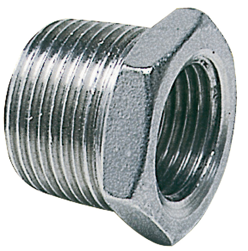 Male/female reducing pipe 2" x 1"1/2