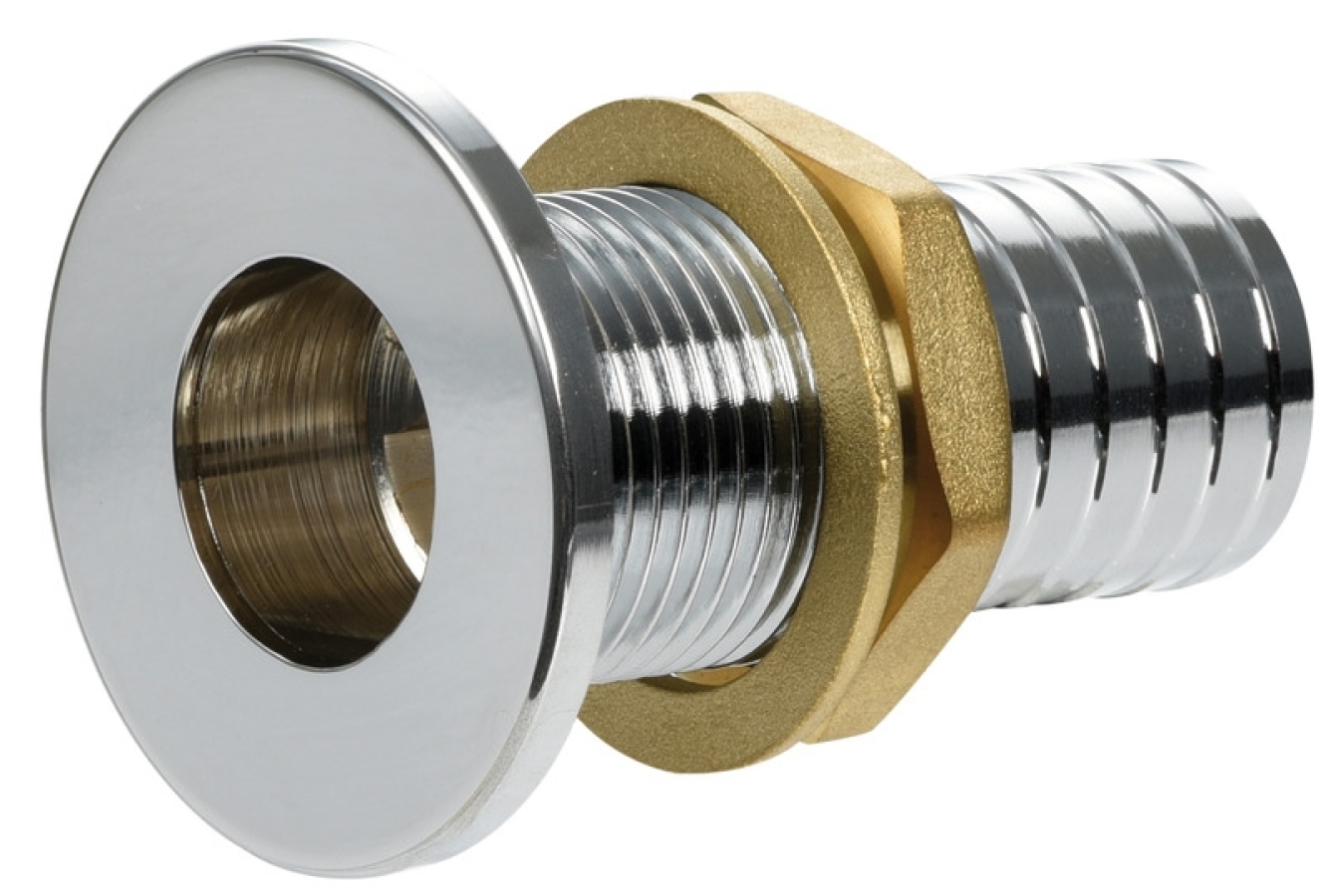 Drain 1" x 30mm chrome-plated brass