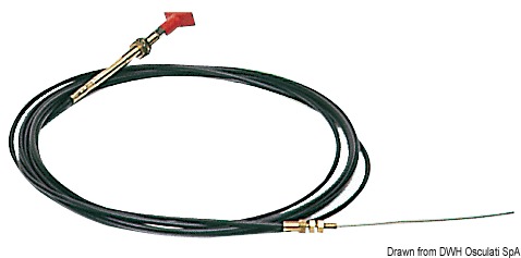 Cable f. flexible remote control 10 m