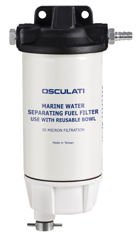 Water/diesel filter separator