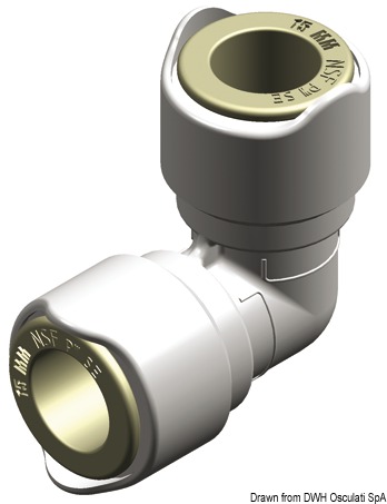 Whale elbow fitting
