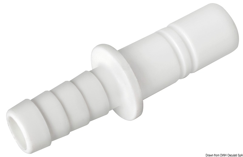 Whale cylindrical fitting for 12mm hose