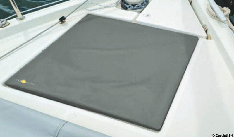 Grey Cover for Lewmar Flush Hatch size 70