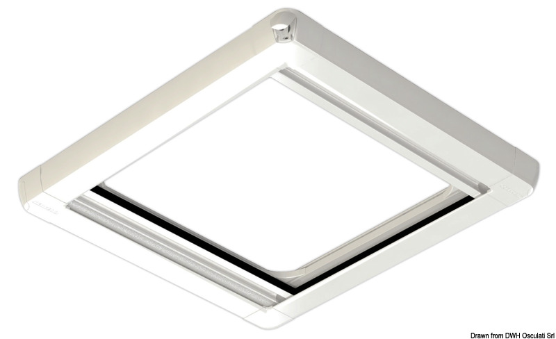 Oceanair roller blind and flyscreen for Lewmar 20
