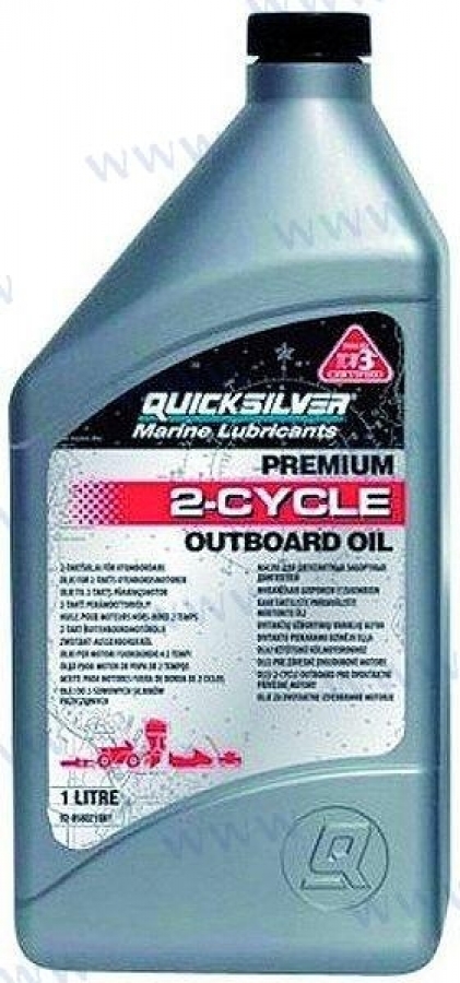TCW3 Quicksilver PREMIUM 2-STROKE MARINE ENGINE OIL 0,94L