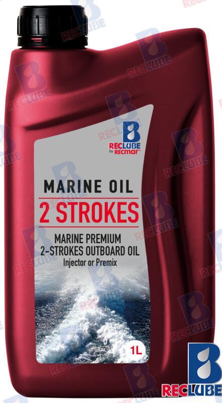 Marine oil 2 stroke 1l NMMA TC-W 3 for MERCURY, TOAHTSU , SELVA, , YAMAHA