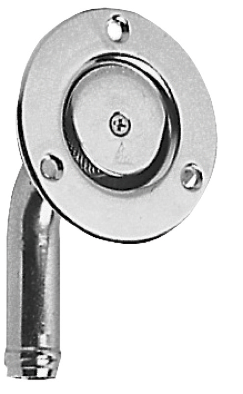 Flush SS fuel vent head 66 mm