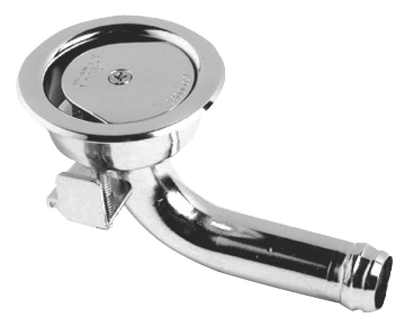 Flush SS fuel vent head 50 mm