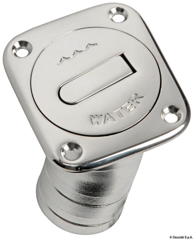 Square Water deck filler short version 38 mm