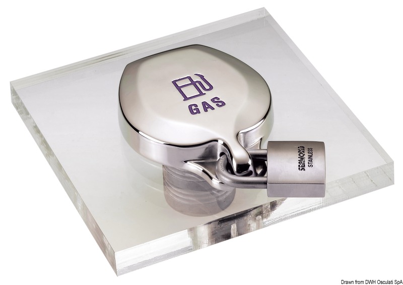 Anti-theft device f. filler plugs GAS wording
