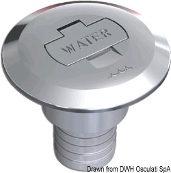 Water straight deck filler 38 mm