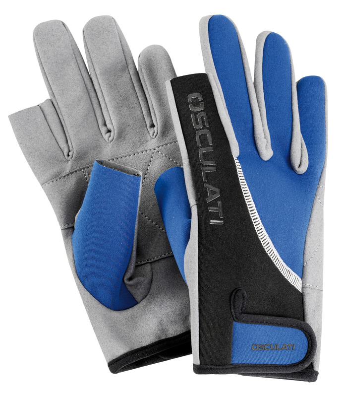Neoprene sailing gloves thumb and index hub S
