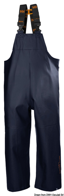 HH Gale Rain BIB trousers navy blue XXXL
