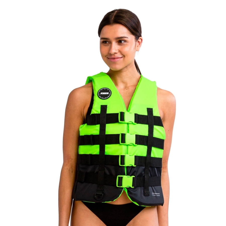 Jobe 4 Buckle Life Vest Lime 50N - Size 3XL