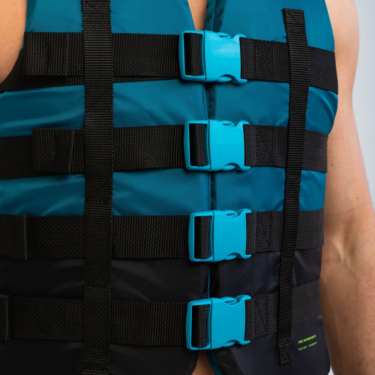 Jobe 4 Buckle Life Vest Teal 50N - Size XL