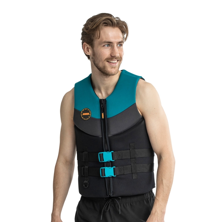 Jobe Neoprene Life Vest Men Real Teal 50N Size S