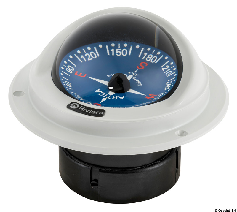 RIVIERA Vega BA1 compass w/ blue rose