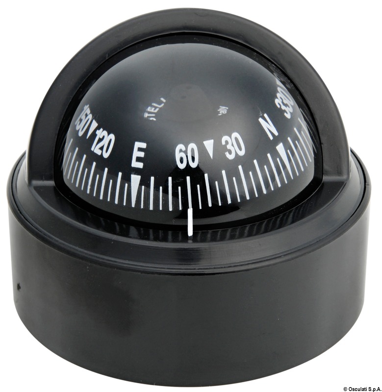 RIVIERA BS1 compass 2"1/2 black rose/black body