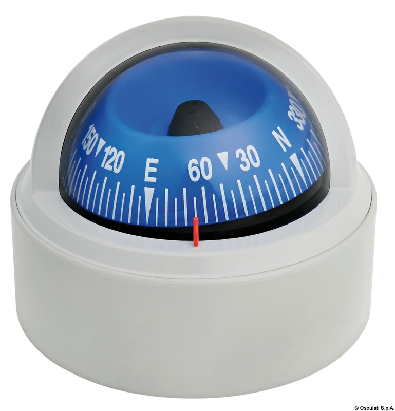 RIVIERA BS1 compass 2"1/2 blue rose/grey body