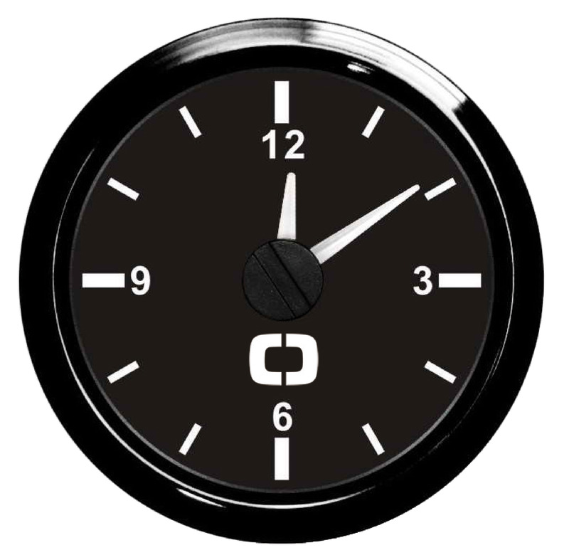 Quartz watch black/black