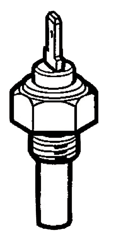 Oil temperature sensor 50-150° with alarm grounded poles