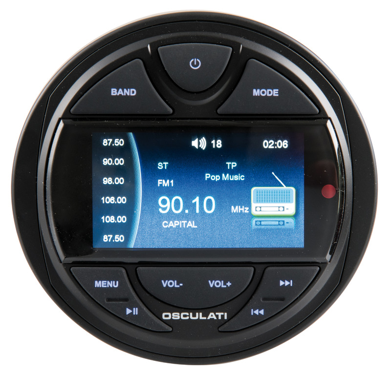 M3-TFT radio for instrument table