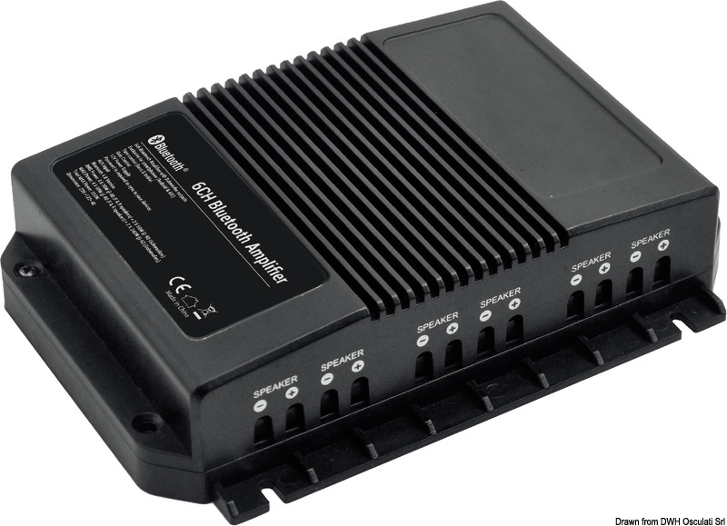 Bluetooth amplifier 4 channels / 2 subwoofers