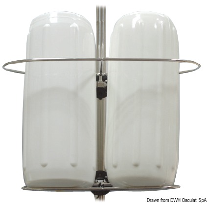 Foldable fender holder 640 x 210 mm