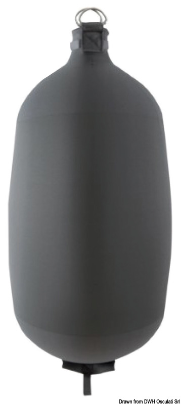 FENDERTEX C84 inflatable fender dark grey
