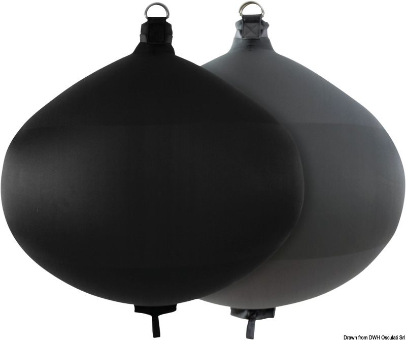 FENDERTEX S60 inflatable fender dark grey