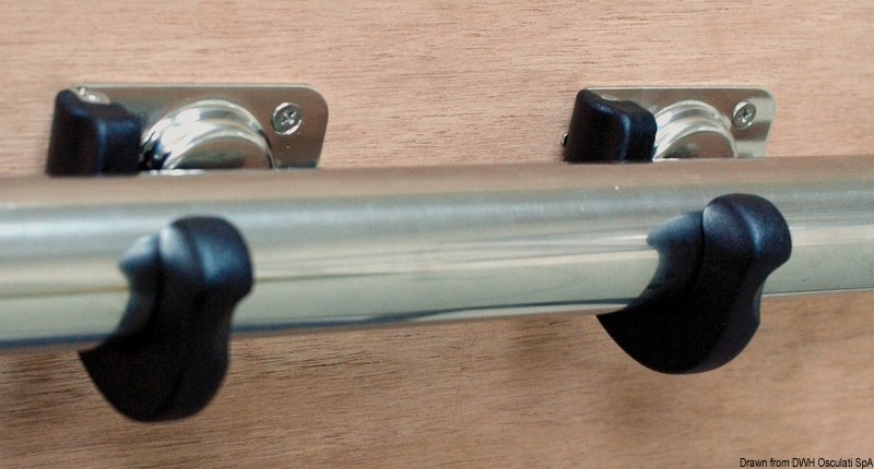 Bracket for boat hooks