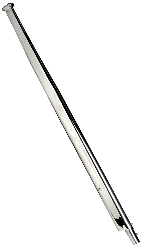 Mirror polished AISI316 flagstaff  wing-shape900mm
