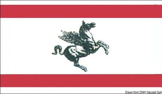 Flag Tuscany 30 x 45 cm