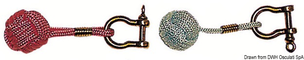 Monkey's fist key ring