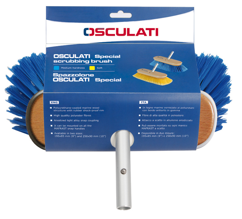 Osculati special soft yellow scrubber 195 x 85 mm