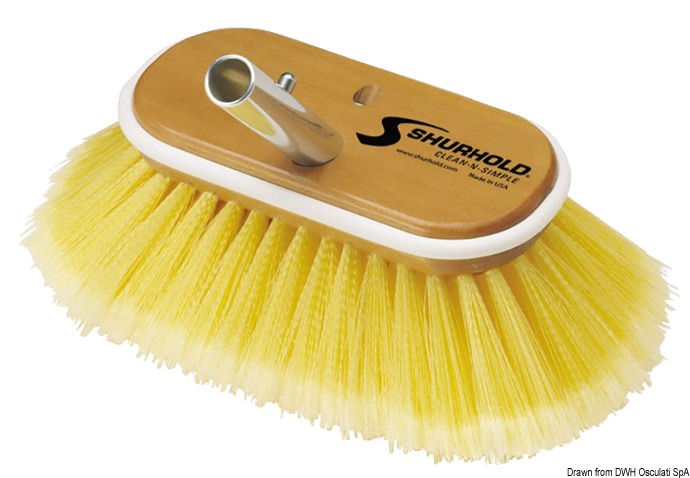 Scrubber 6 "soft yellow fibres
